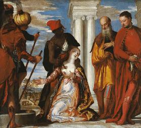 Martyrdom of St.Justina /Ptg.by Veronese