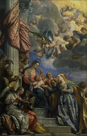 Veronese / Mystic marriage Catherine