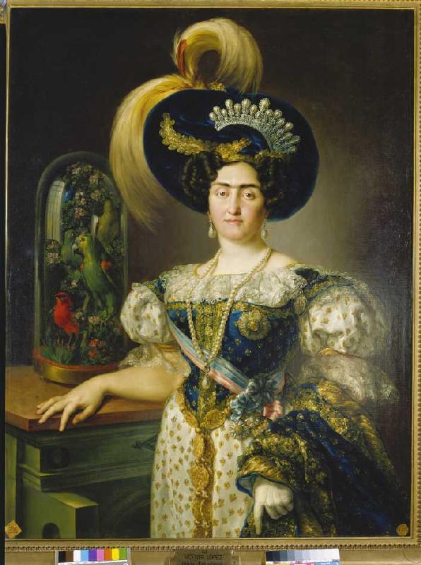 Marie Franziska von Braganza et Bourbon à Vicente López y Portaña