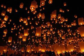 Floating Lanterns