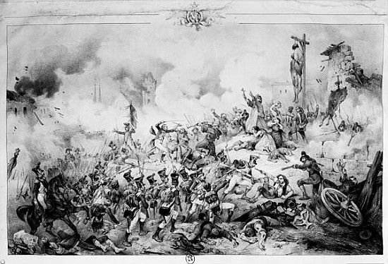 The Siege and capture of Saragossa à Victor Adam