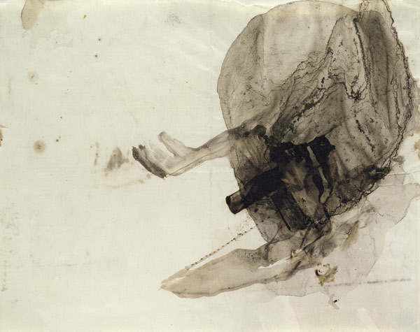 Untitled, c.1853-5 (ink wash on paper) à Victor Hugo