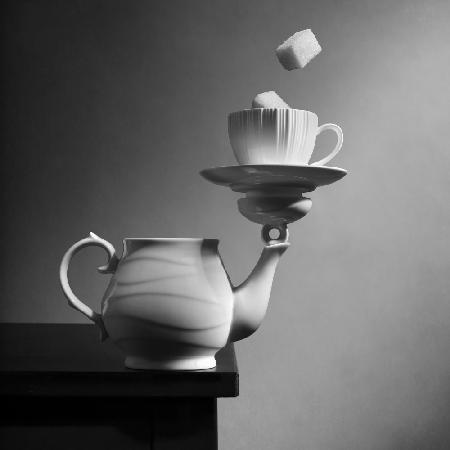A cup of tea for the inner balance. Version 2
