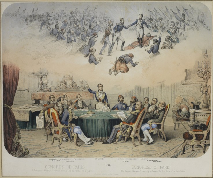 The Treaty of Paris of 1856 à Victor Vincent Adam