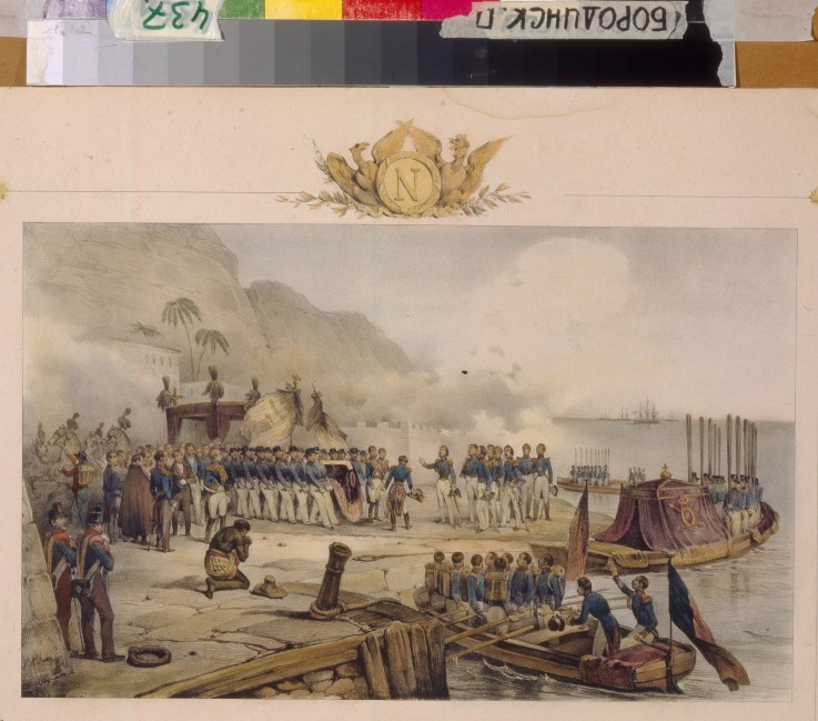 The return of the mortal remains of Napoleon I of France à Victor Vincent Adam