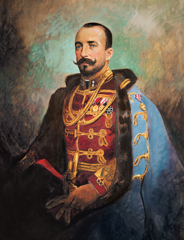 Archduke Joseph August of Austria, c.1916 à Vienna Nedomansky Studio