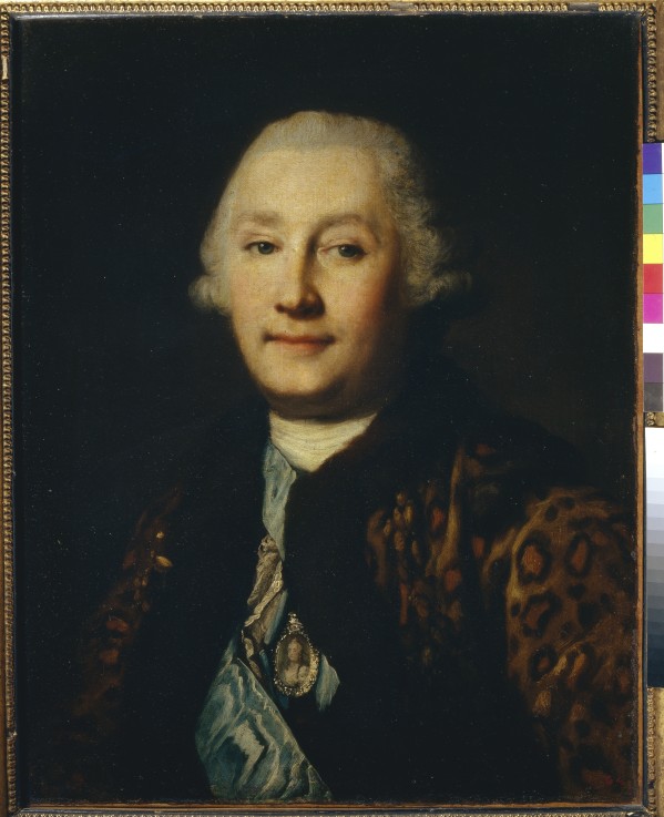Portrait of count Grigory Grigoryevich Orlov (1734-1783) à Vigilius Erichsen