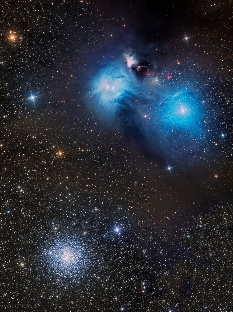 Blue Eyes and a smile - NGC 6726 à Vikas Chander