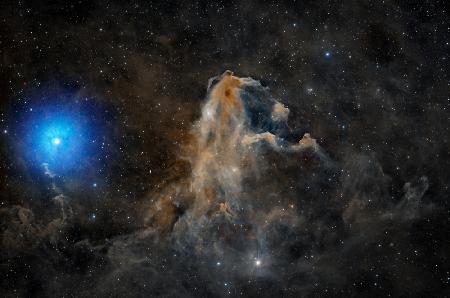 Dust clouds in Cepheus