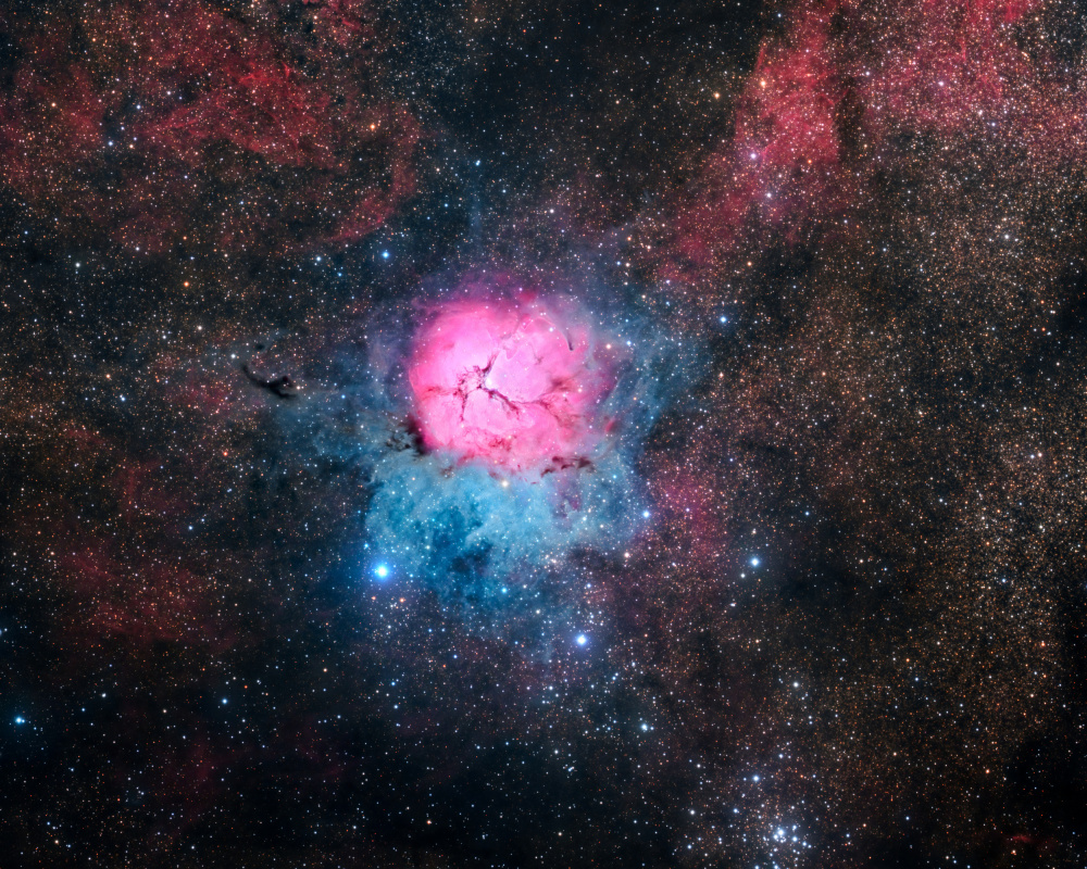 Trifid Nebula à Vikas Chander
