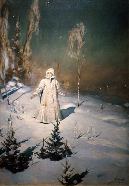 Snow Maiden à Viktor Michailowitsch Wasnezow