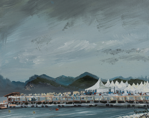 Cannes Film Festival tents à Vincent Alexander Booth