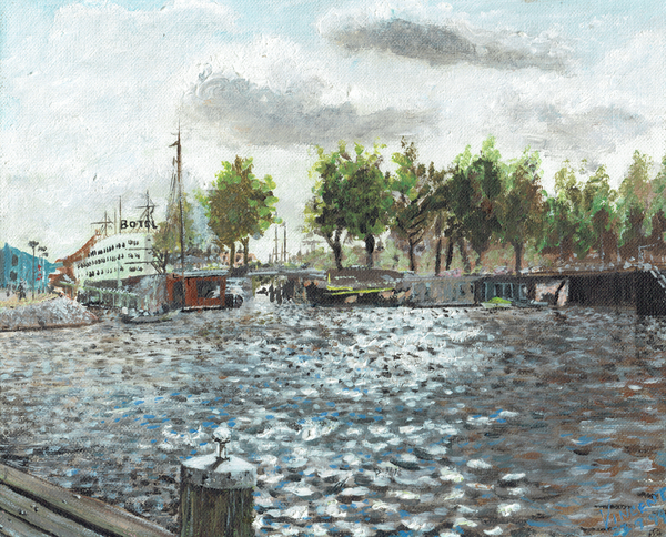 Oosterdok Amsterdam à Vincent Alexander Booth