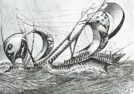 Storm creators Tyrrhenian Sea