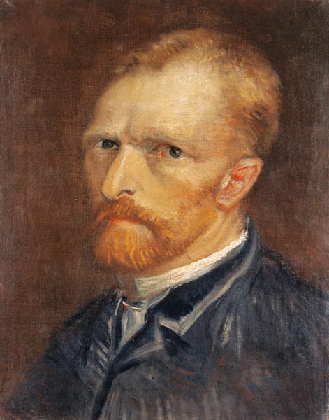 Self portrait à Vincent van Gogh