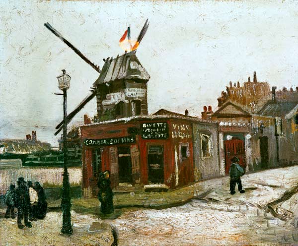 Le moulin Le Radet à Vincent van Gogh