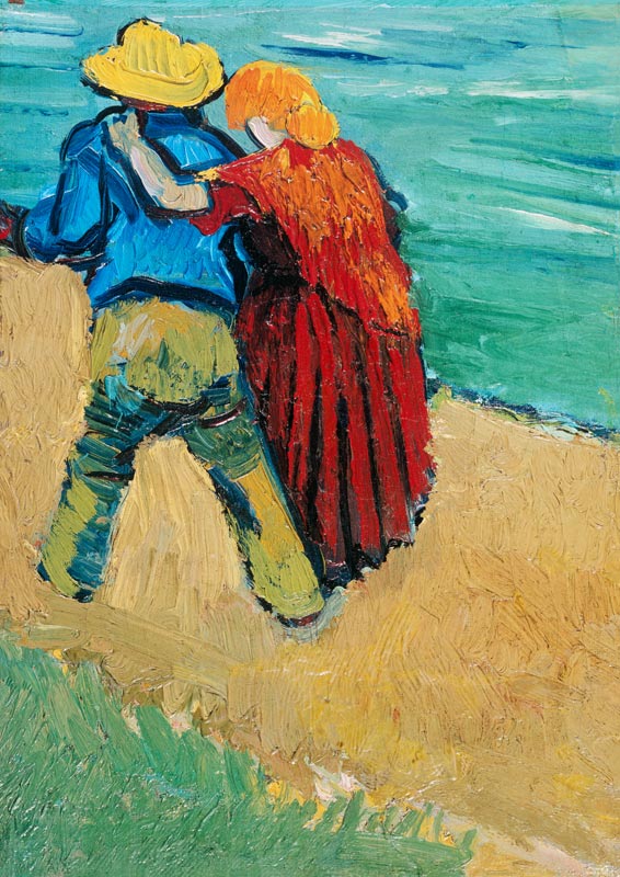 Couple d'amoureux, Arles à Vincent van Gogh