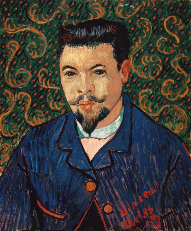 portrait docteur Rey à Vincent van Gogh