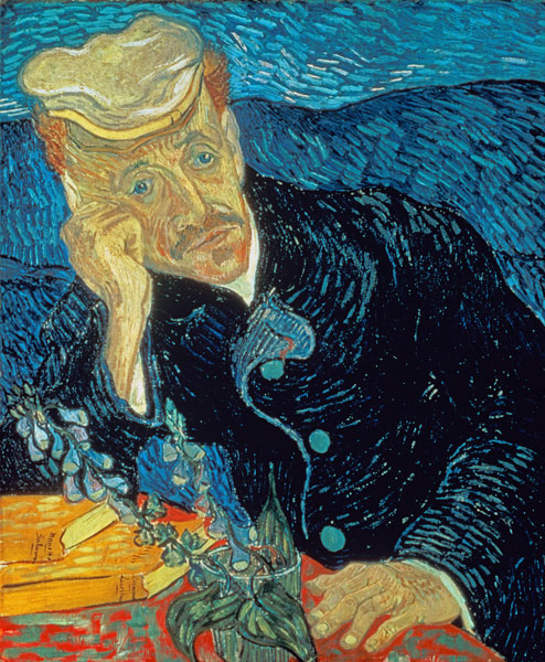 Portrait du Dr. Gachet à Vincent van Gogh