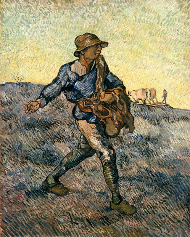 Le semeur à Vincent van Gogh