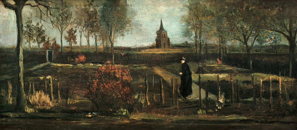 v.Gogh / Parish garden / 1884 à Vincent van Gogh