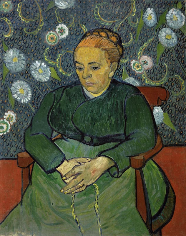 Portrait of Madame Roulin (La Berceuse) à Vincent van Gogh