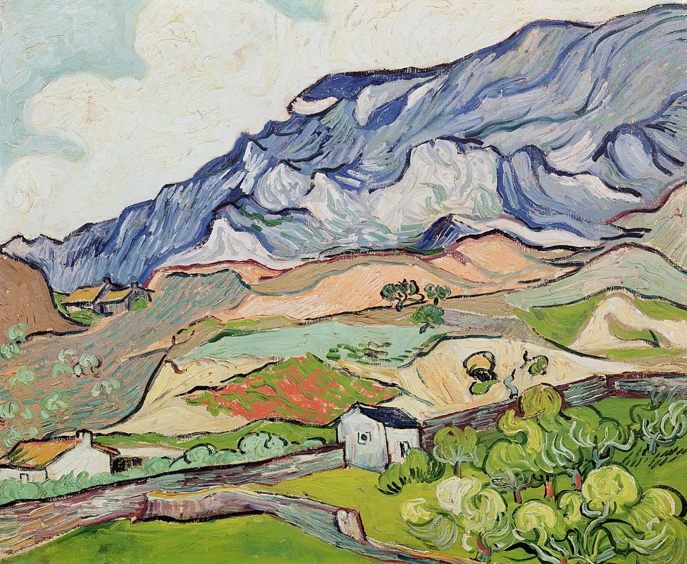 The Alpilles à Vincent van Gogh