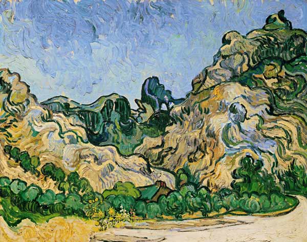 The Alpilles à Vincent van Gogh