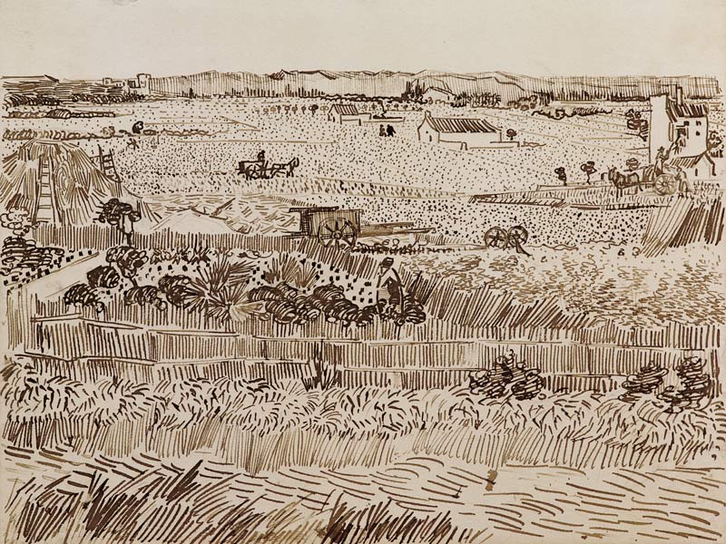 V.v.Gogh / The harvest à Vincent van Gogh