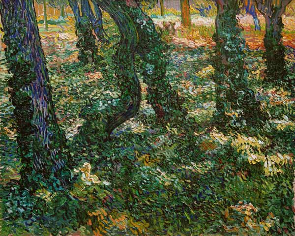Undergrowth à Vincent van Gogh