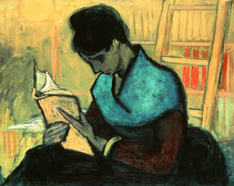 La lectrice de roman à Vincent van Gogh