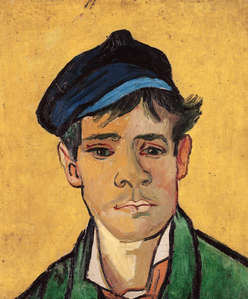 Young Man with a Hat à Vincent van Gogh