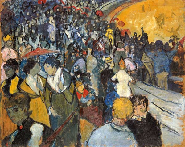 V.van Gogh, Arena in Arles /Paint./1888 à Vincent van Gogh