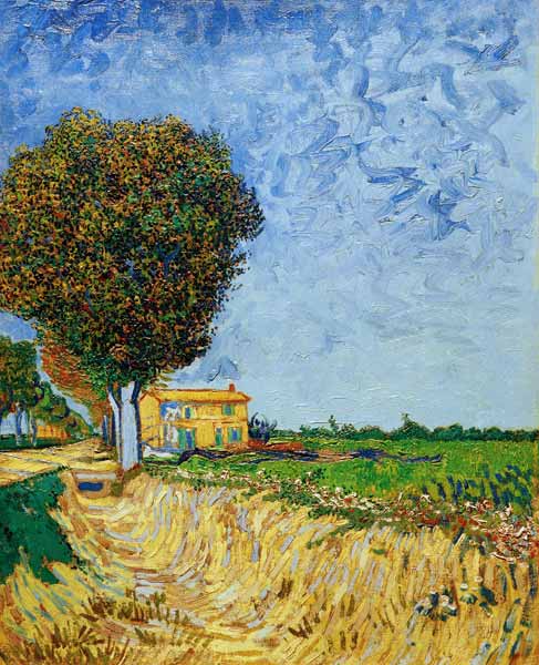 V.v.Gogh, Avenue near Arles à Vincent van Gogh