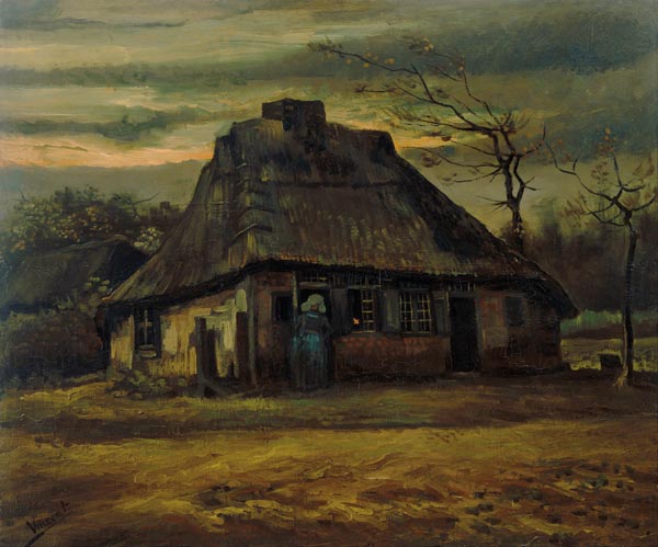 The cottage à Vincent van Gogh