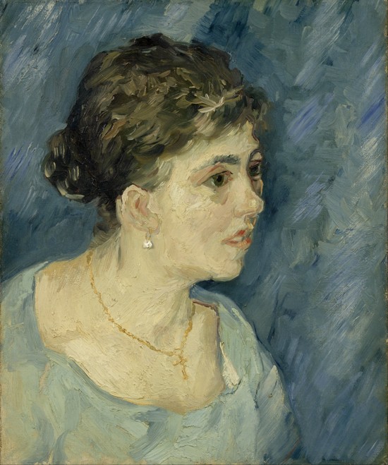 Portrait of a Lady in Blue à Vincent van Gogh