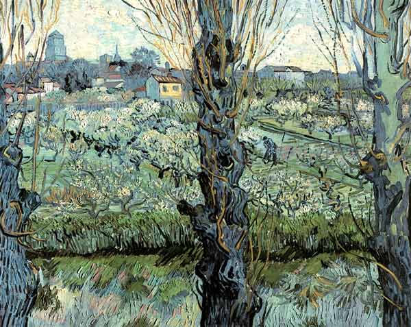 Vue sur Arles à Vincent van Gogh