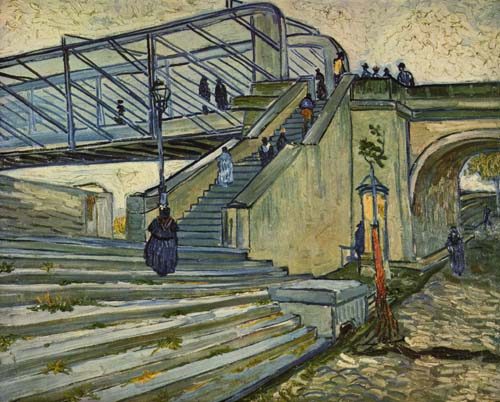 Le pont de Trinquetaille à Vincent van Gogh