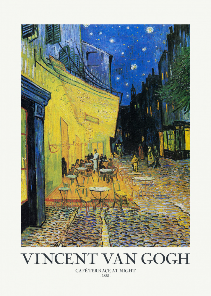 Café Terrace At Night à Vincent van Gogh