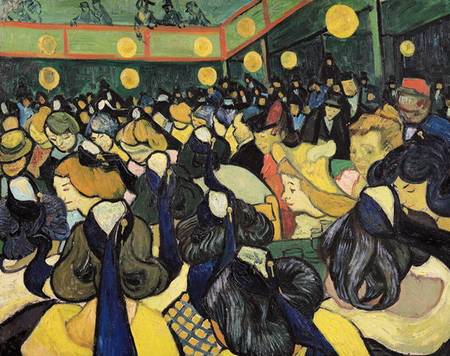 Salle de danse a Arles à Vincent van Gogh