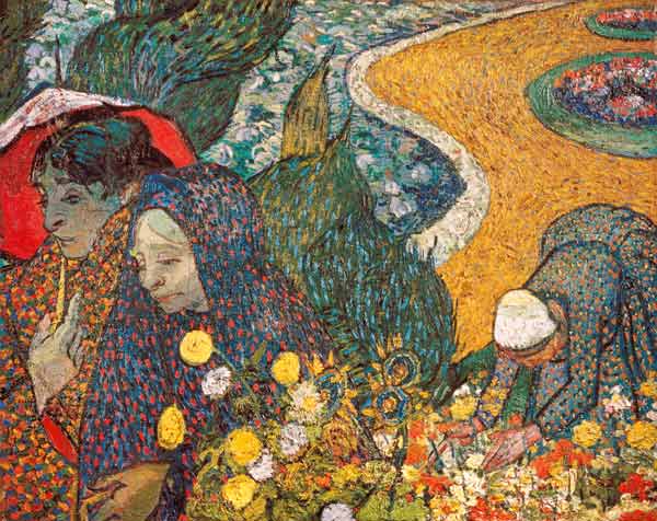 Souvenir le jardin à Etten à Vincent van Gogh