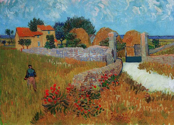 V.van Gogh / Farmhouse in Provence à Vincent van Gogh