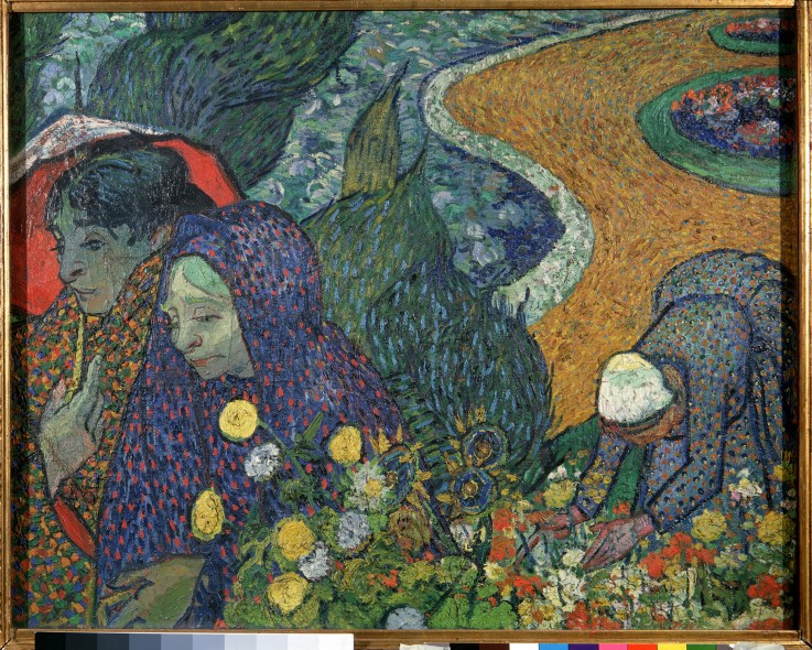 Women of Arles (Memory of the Garden at Etten) à Vincent van Gogh