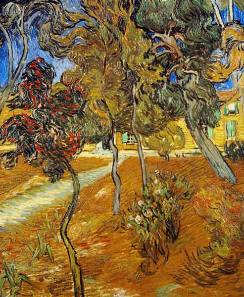 Garden of St. Paul's Hospital à Vincent van Gogh