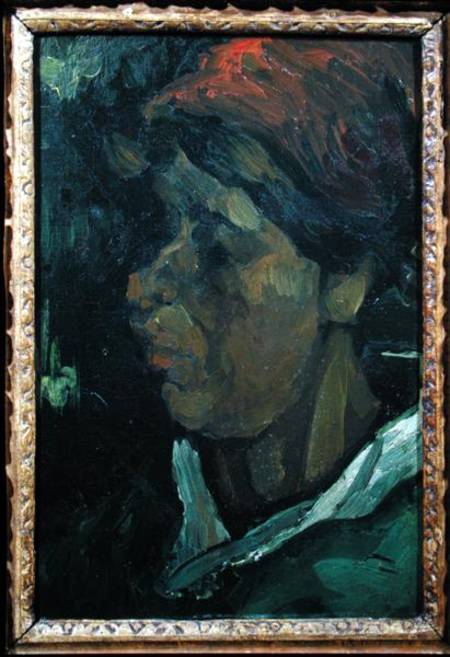 Head of a Dutch Peasant à Vincent van Gogh