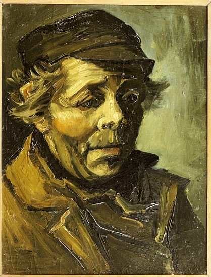 Head of a Peasant (Study for the Potato Eaters) 1885 à Vincent van Gogh