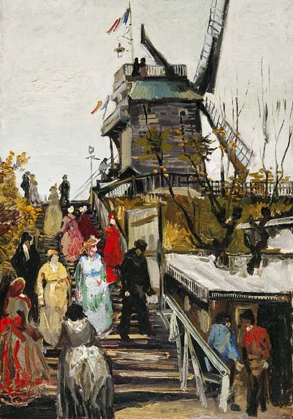 Le Moulin de Blute-Fin à Vincent van Gogh