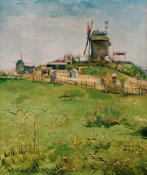 Van Gogh, Le Moulin de la Galette /Ptg. à Vincent van Gogh