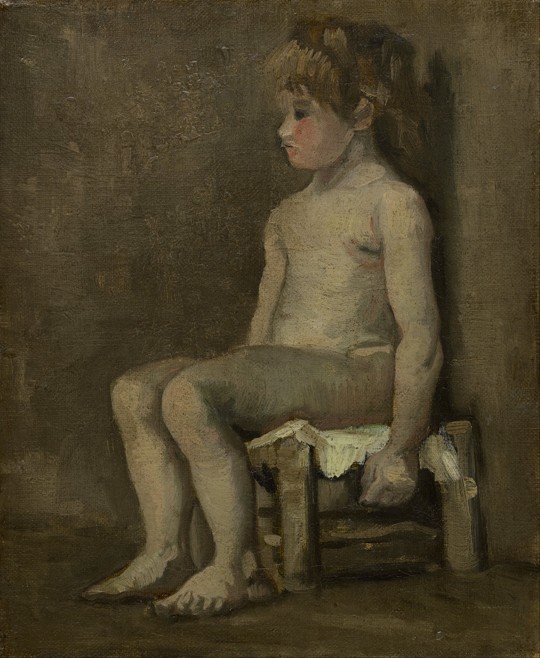 Nude girl à Vincent van Gogh