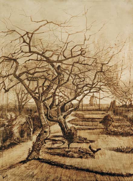 Jardin du presbytère à Nuenen à Vincent van Gogh